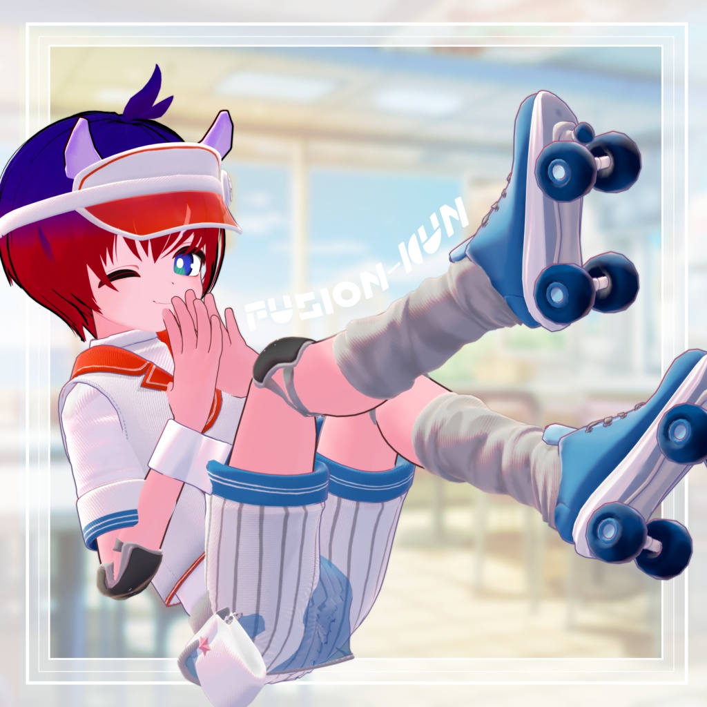 🛼American Diner🍕【ハオラン・ロポリこん・ひゅーじょんくん】