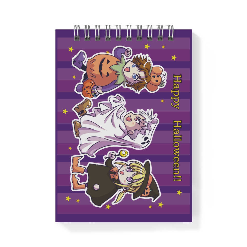 年少組ハロウィンメモ帳