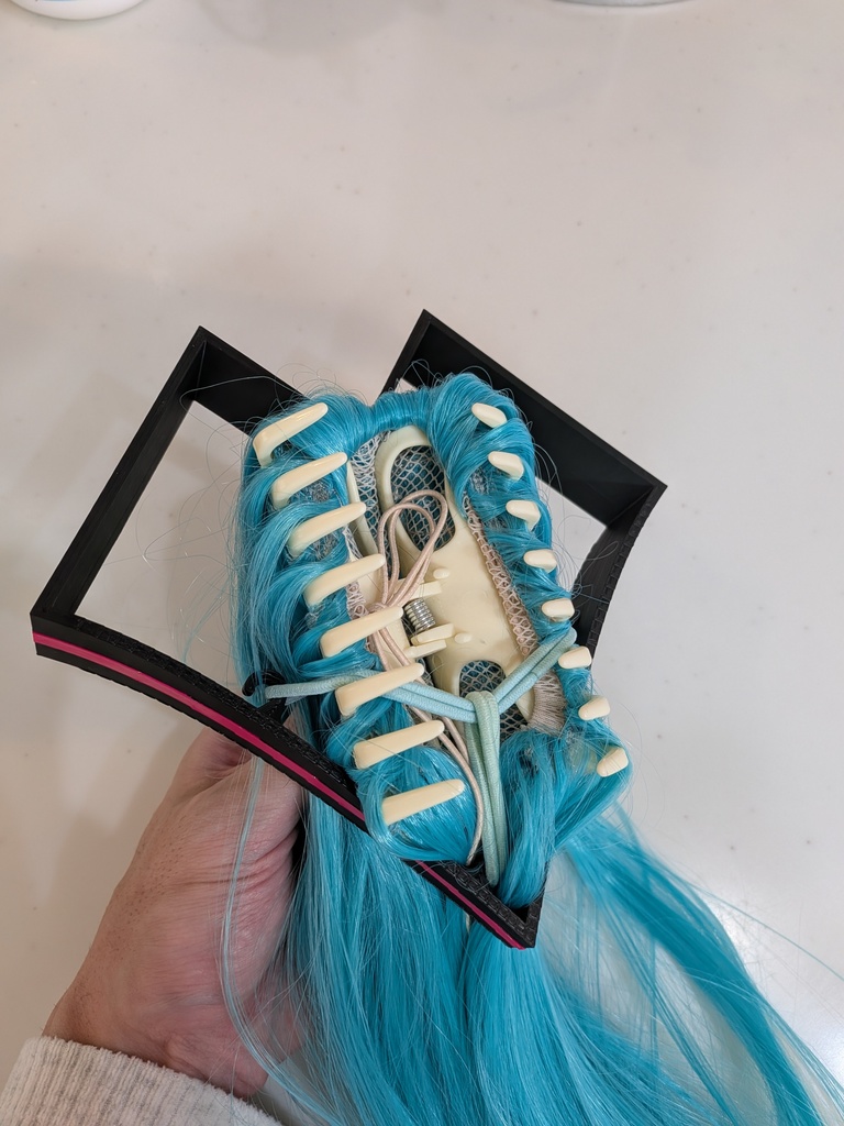 初音ミクV6髪飾り/ コスプレ用