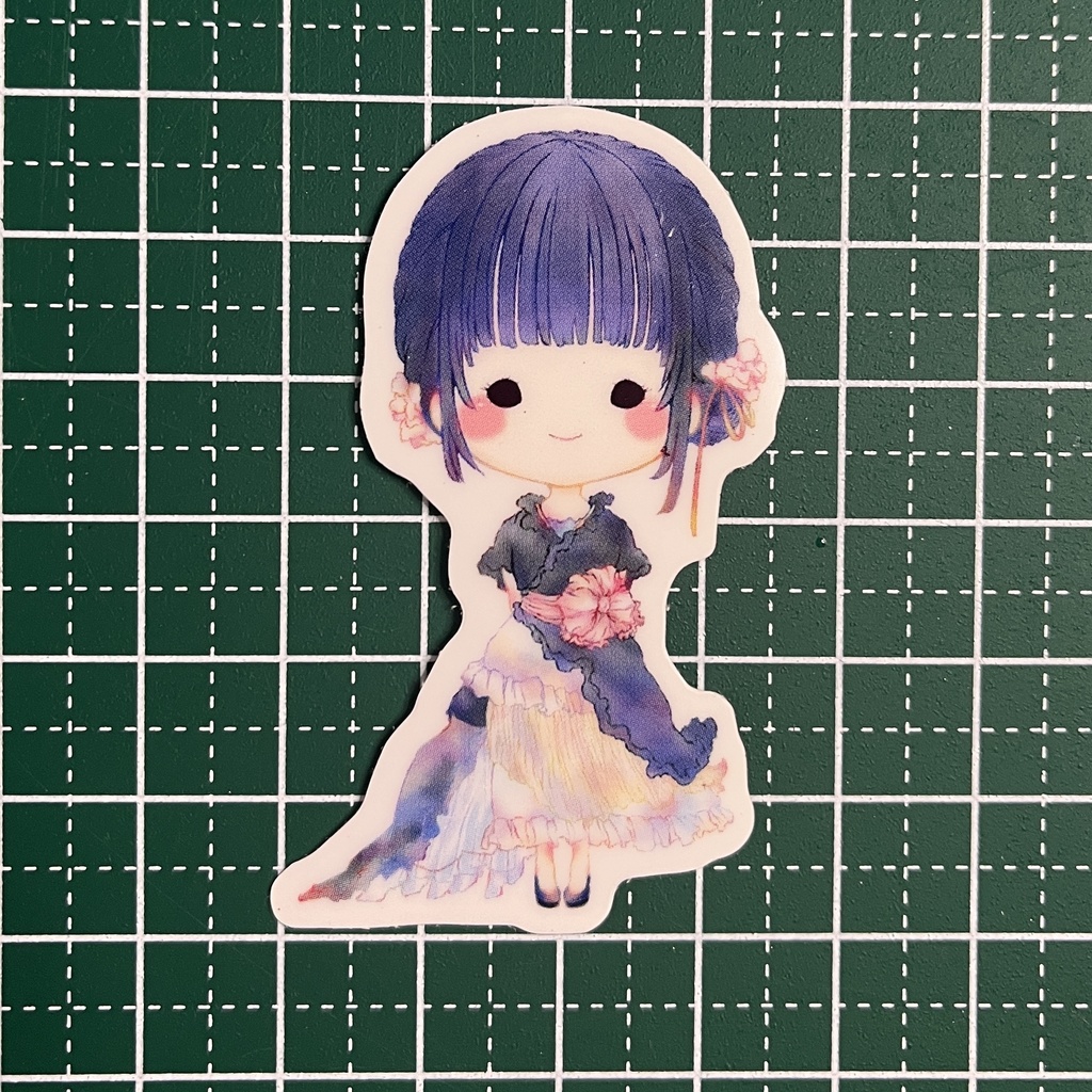 青のきもの