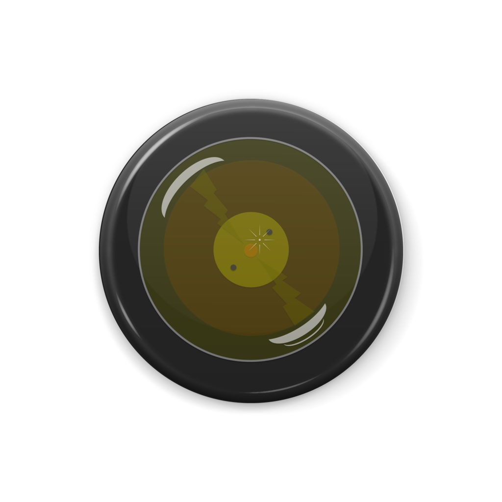 新型光センサ缶バッヂ (ニュートリノを捕まえたい)