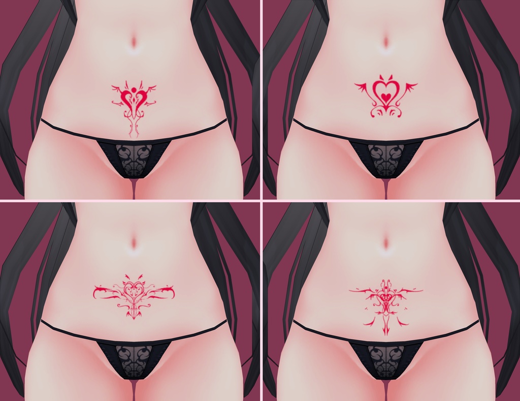 アルディナ Succubus Tattoo