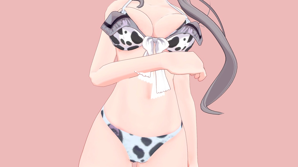 "Summer for U" cow print