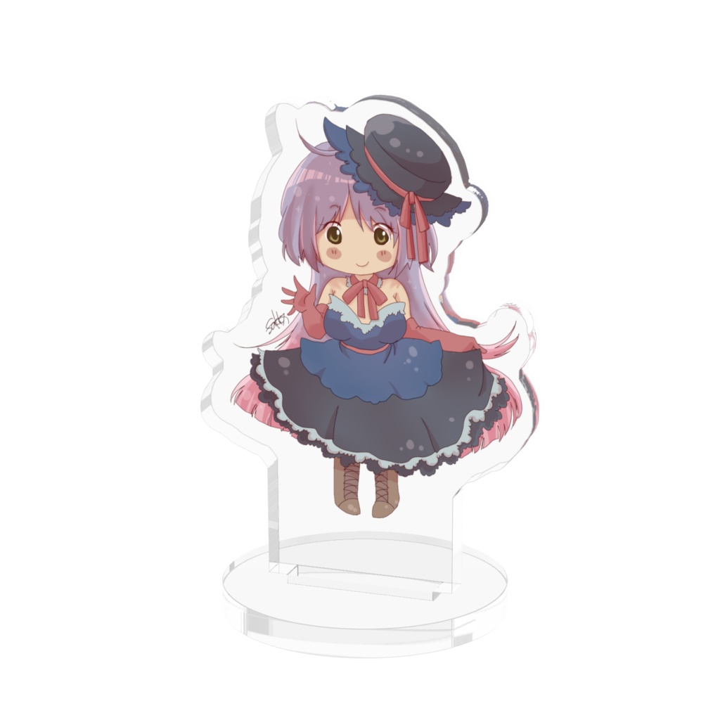 オリジナルキャラ「ロゼ」アクリルフィギュア