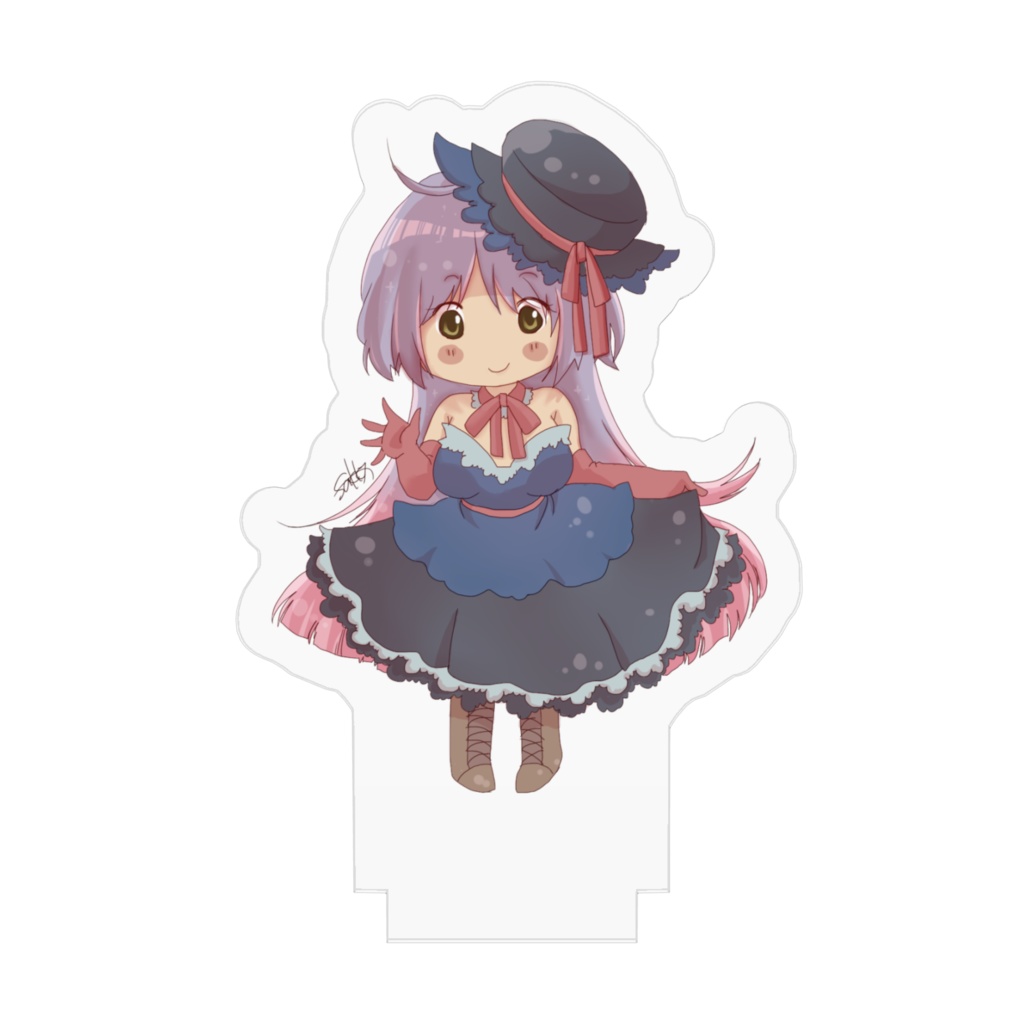 オリジナルキャラ「ロゼ」アクリルフィギュア