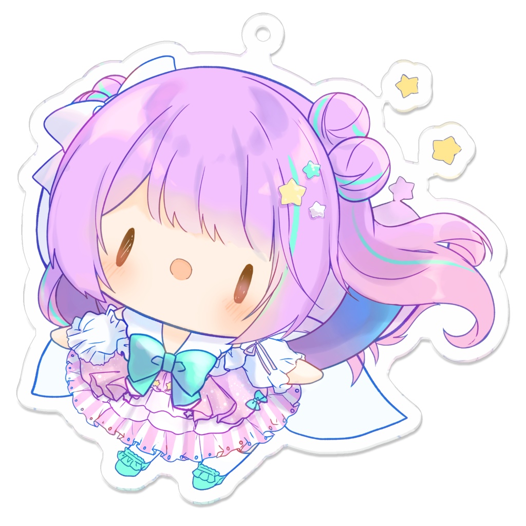 新衣装_星野めるアクリルキーホルダー