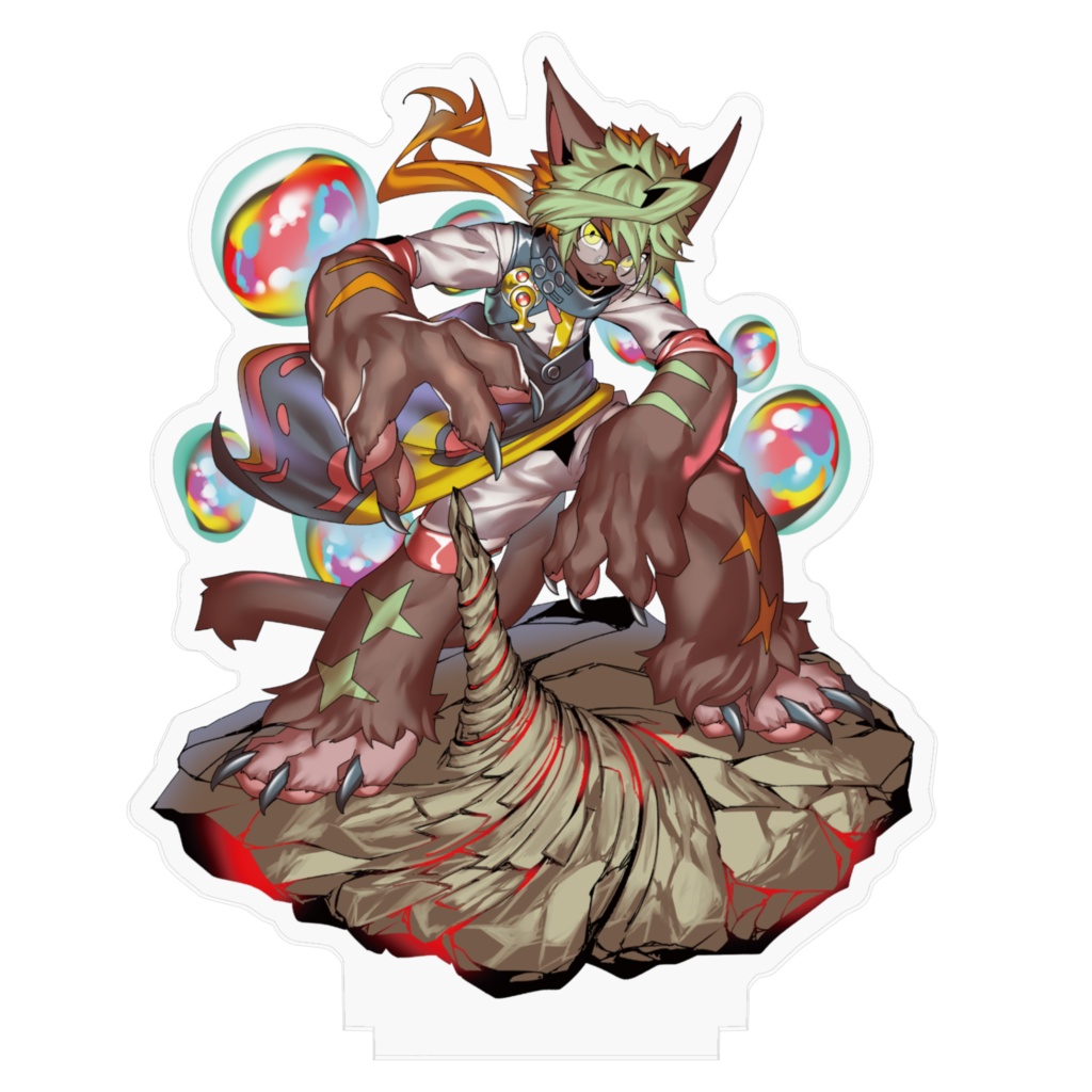 リャンビャヤフリ(青年期) アクリルフィギュア