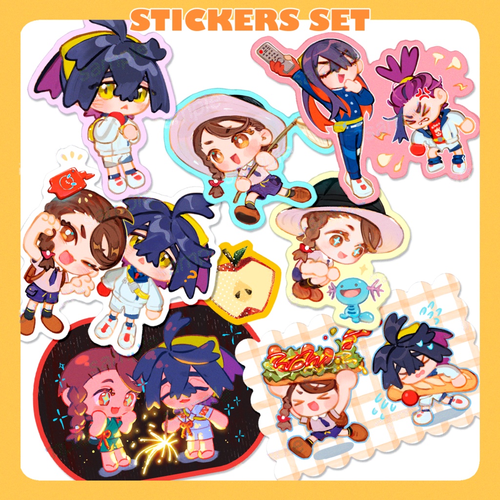【スグアオ】思い出のステッカーセット（8枚）