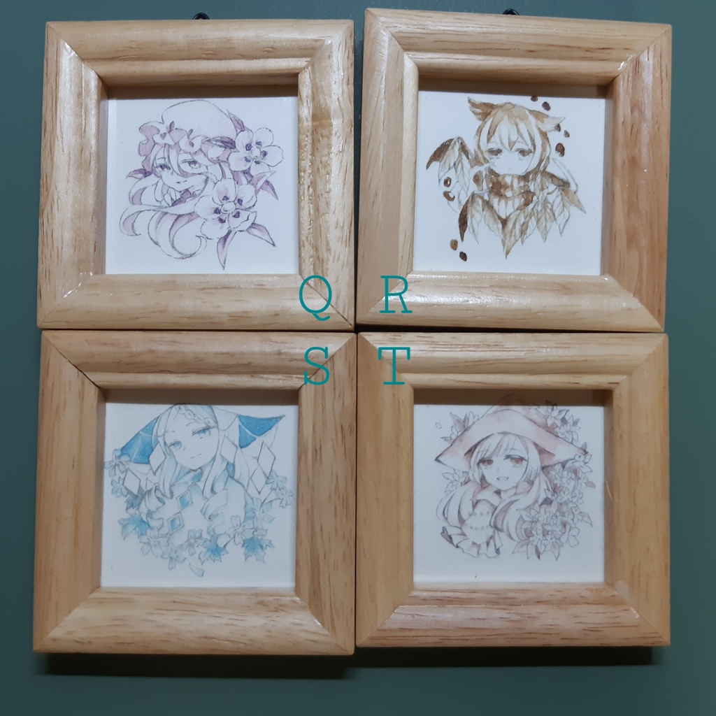 ミニ原画「Harbal letter」