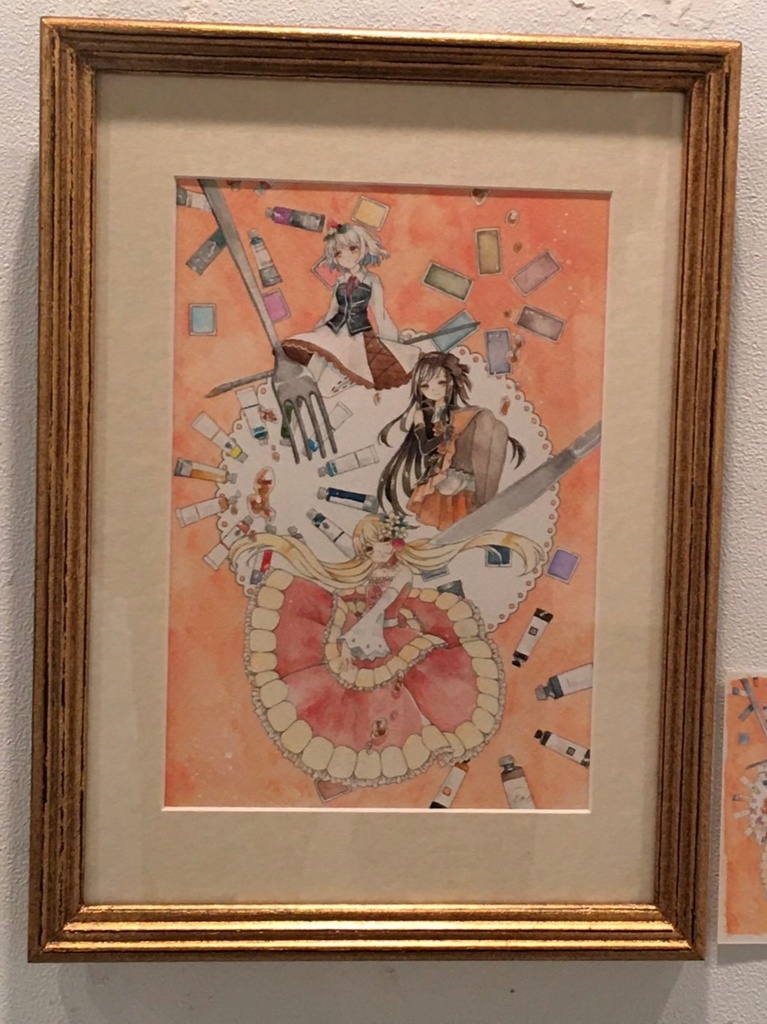 額装原画「創彩アラカルト」