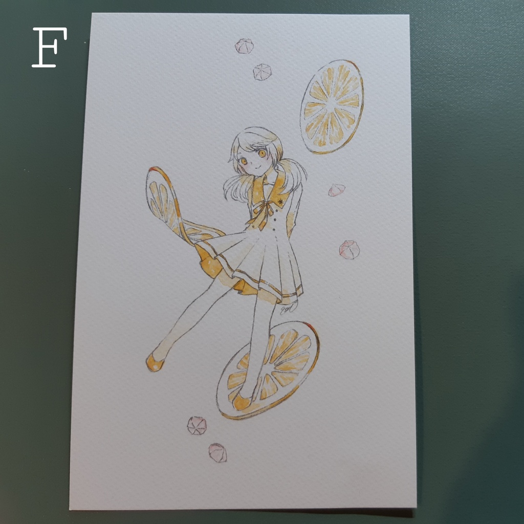 フレームレス原画