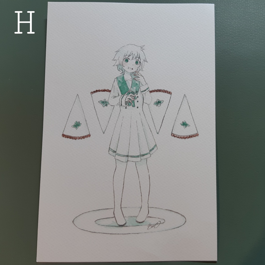 フレームレス原画