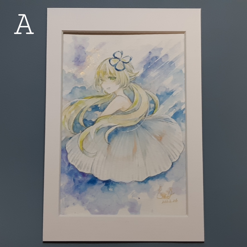フレームレス原画