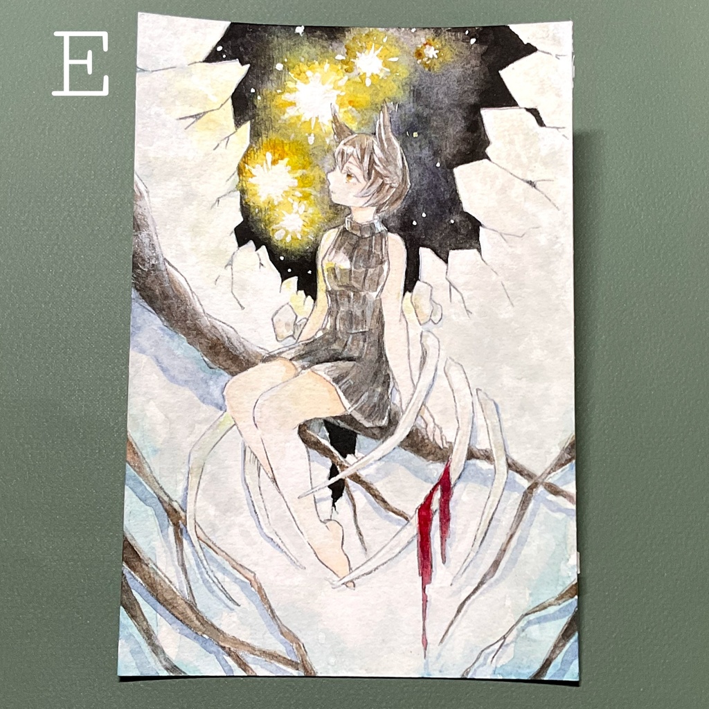 フレームレス原画