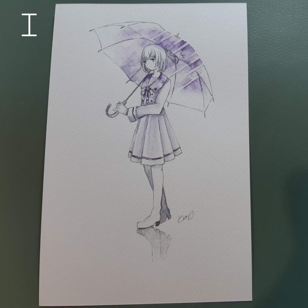 フレームレス原画