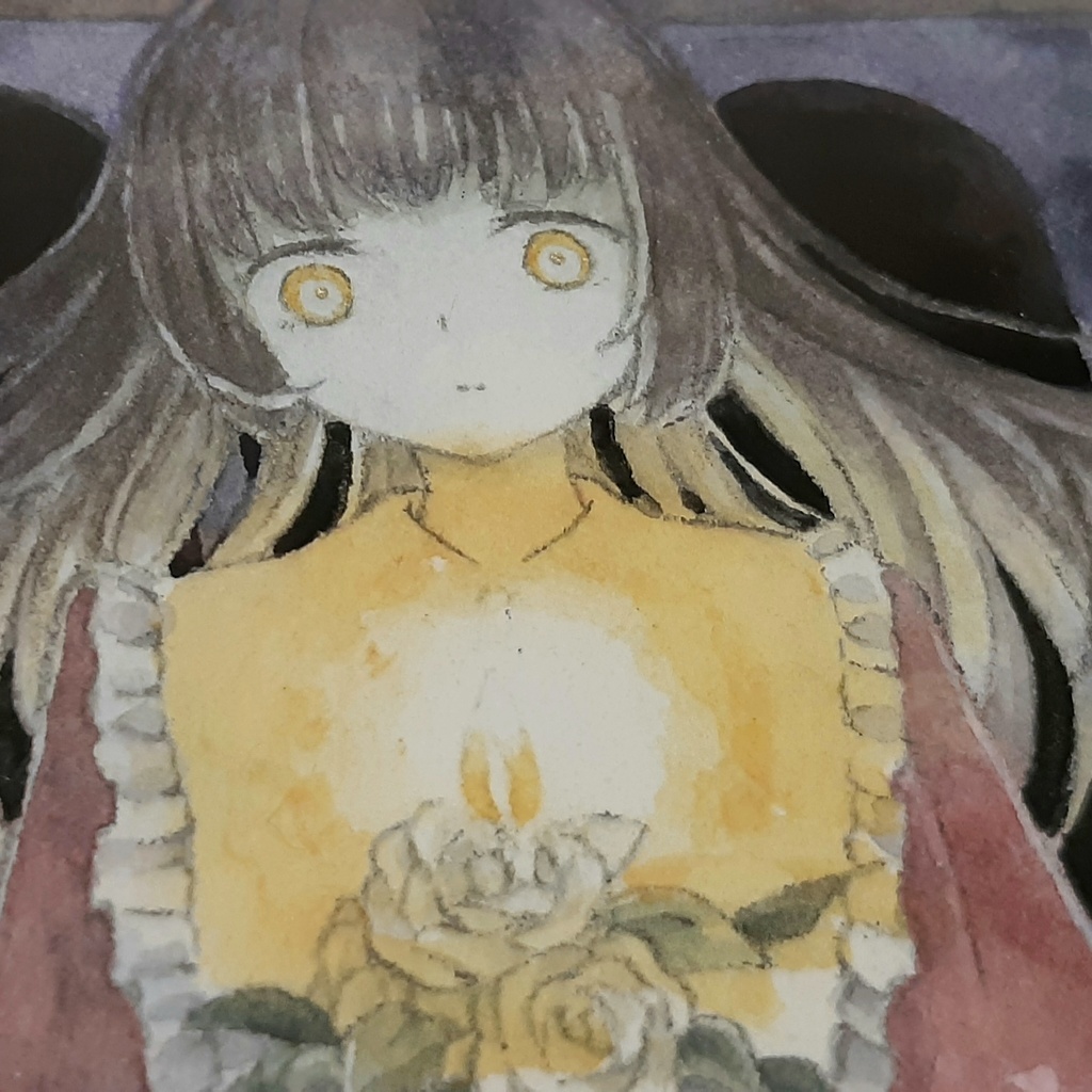 額装原画「宵闇」