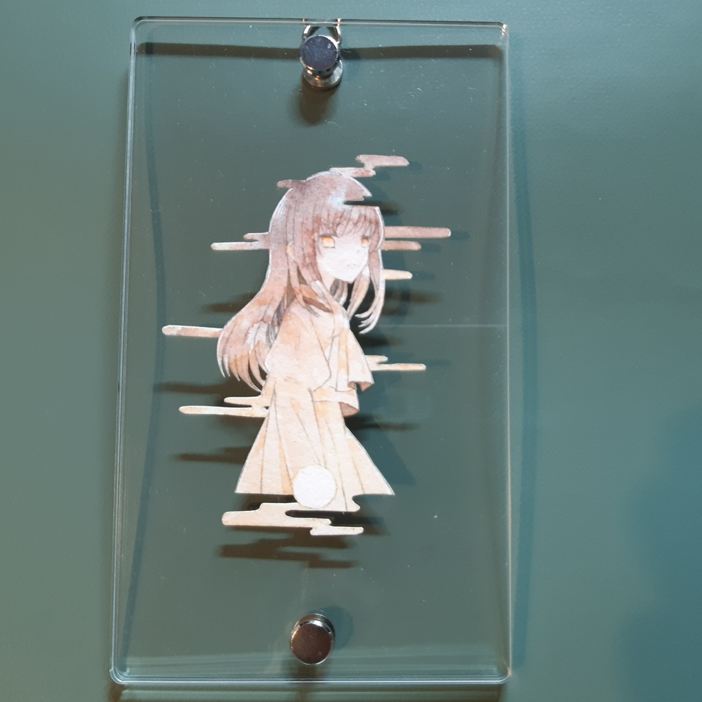 額装原画「黄昏」