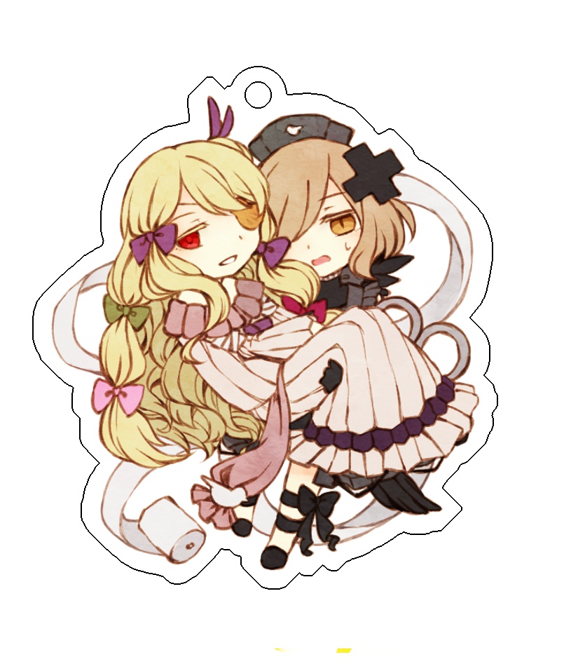 プフレ&シャドウゲール アクリルキーホルダー