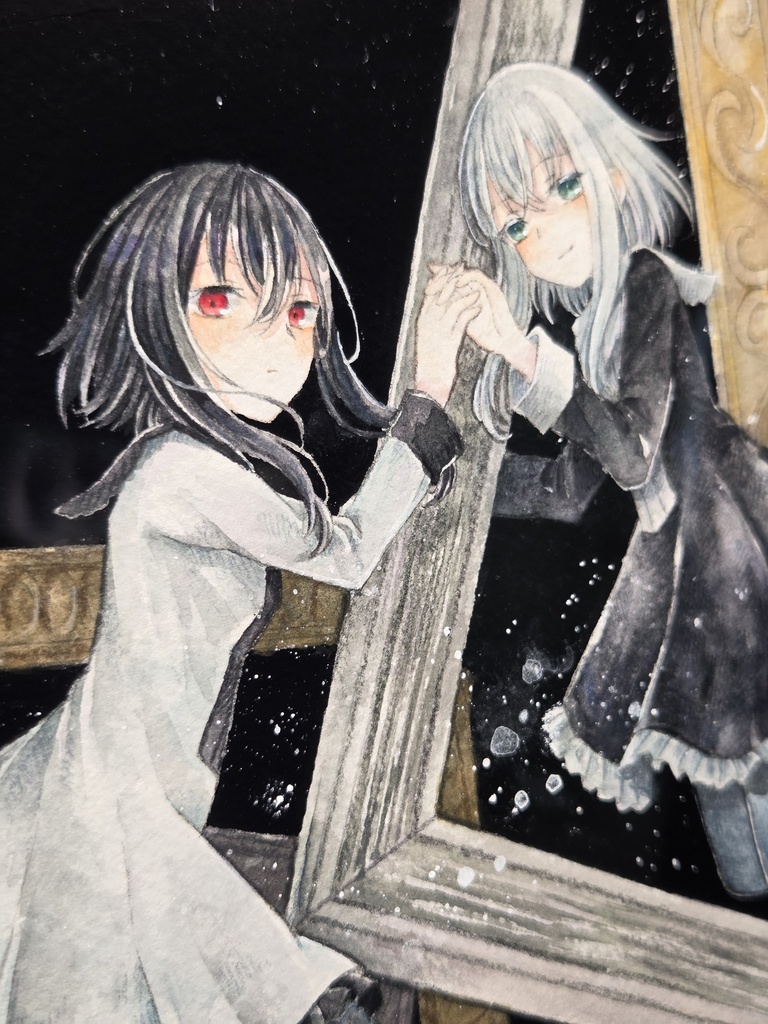 額装原画「うつろう境界」