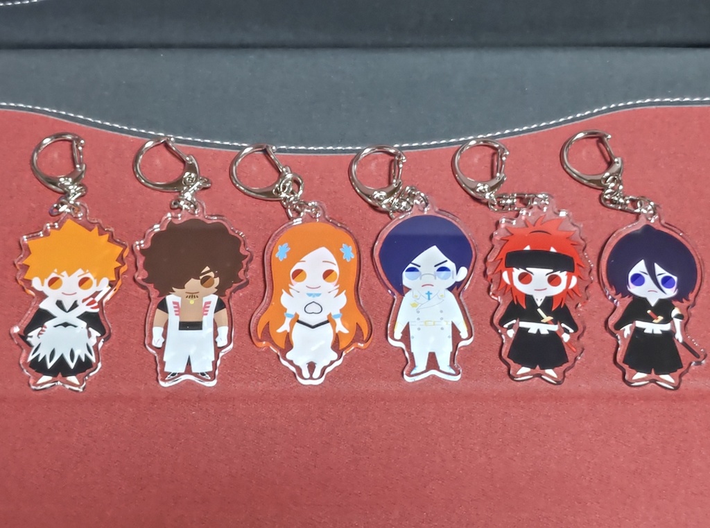 デフォルメアクリルキーホルダー