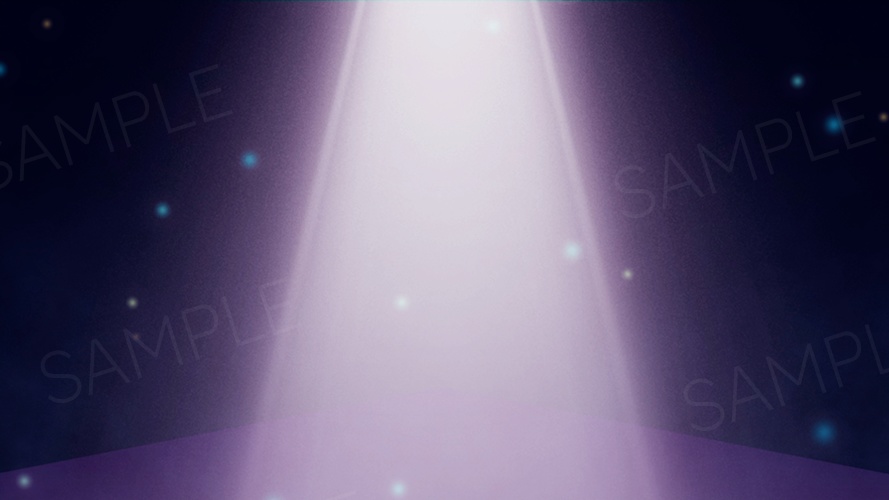 【動く】歌枠ステージ ループ背景 2色セット