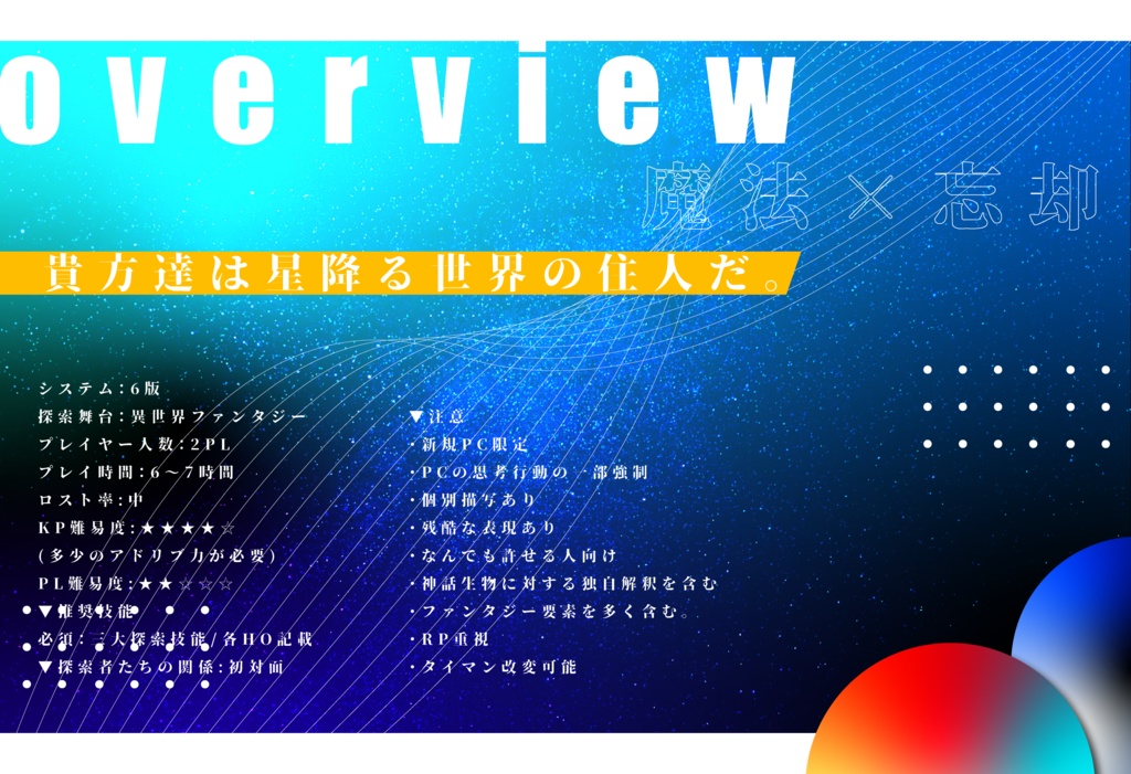 CoCシナリオ【追憶のECHO】SPLL:E108932