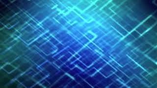 回転する青い幾何学模様