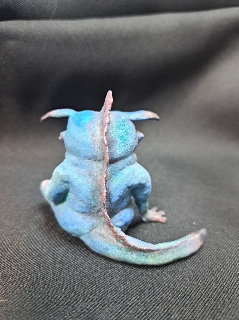 ミニパグ魚(塗装済・青A)