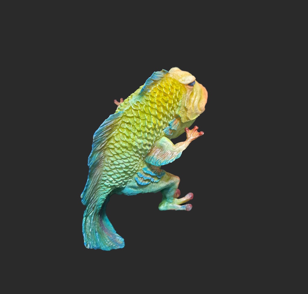 ミニおさかなもん(塗装済・黄緑B)