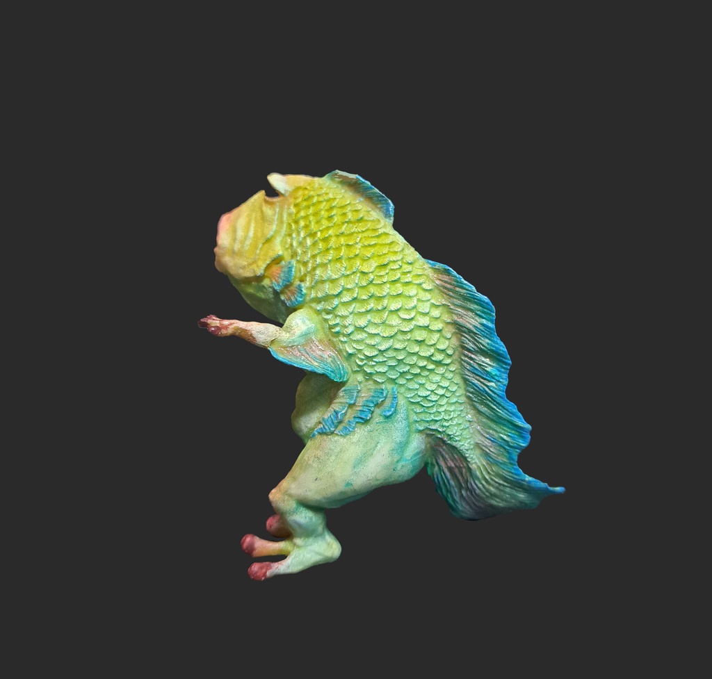 ミニおさかなもん(塗装済・黄緑B)