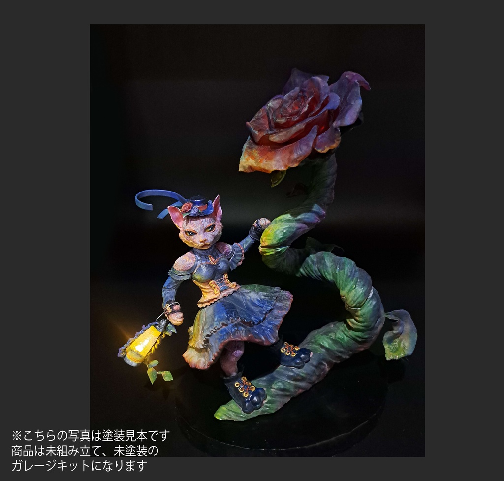 【サイズ小】The beginning of the story（ガレージキット・未組み立て未塗装）