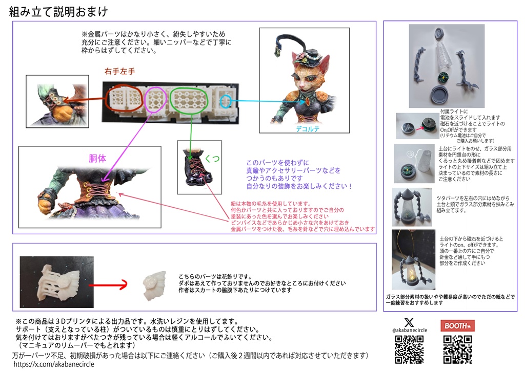 【サイズ小】The beginning of the story(ガレージキット・未組み立て未塗装)