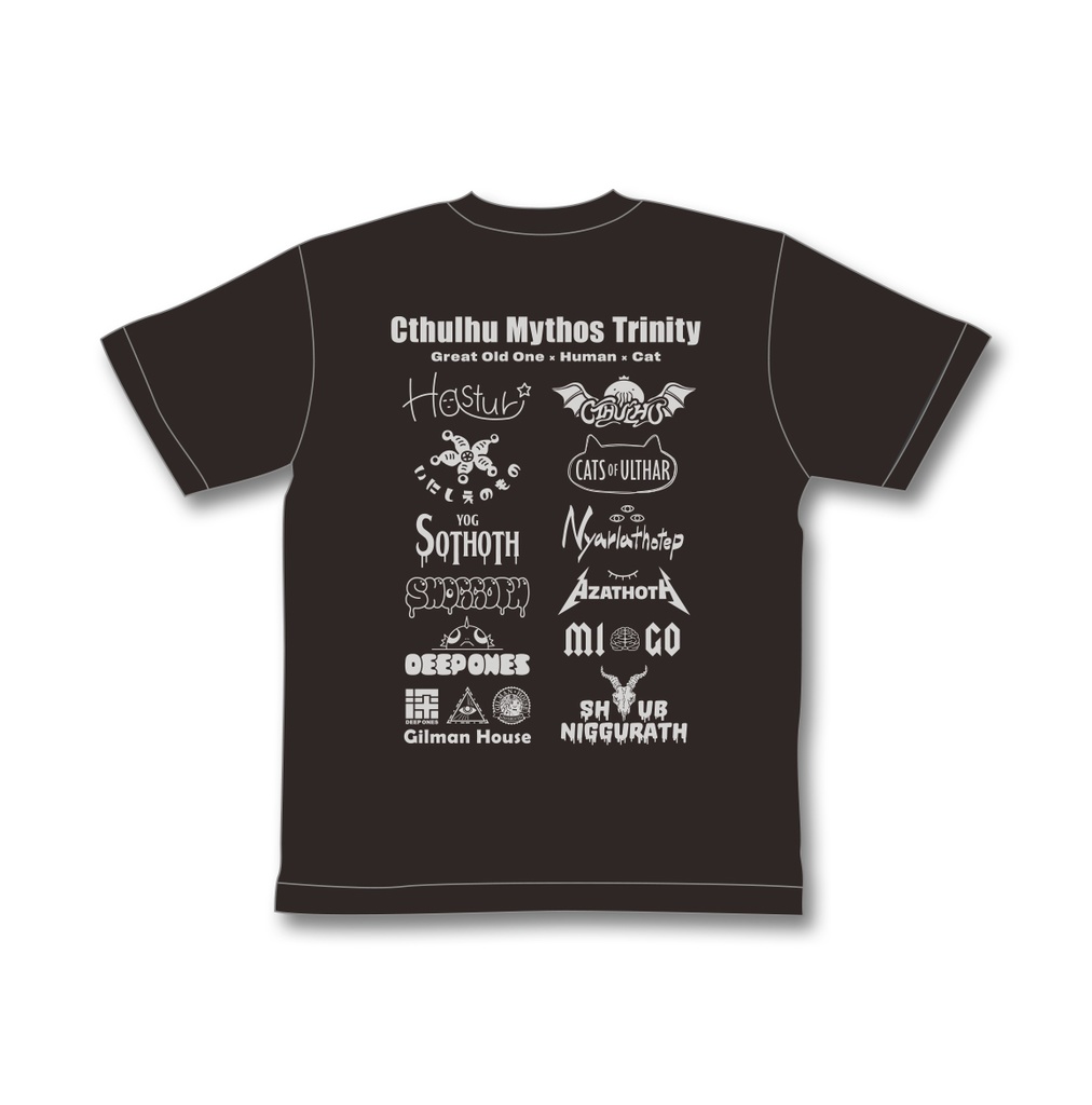 Tシャツ『クトゥルフ神話の三位一体』