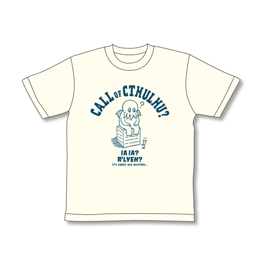 Tシャツ『何も知らないクトゥルフ様』