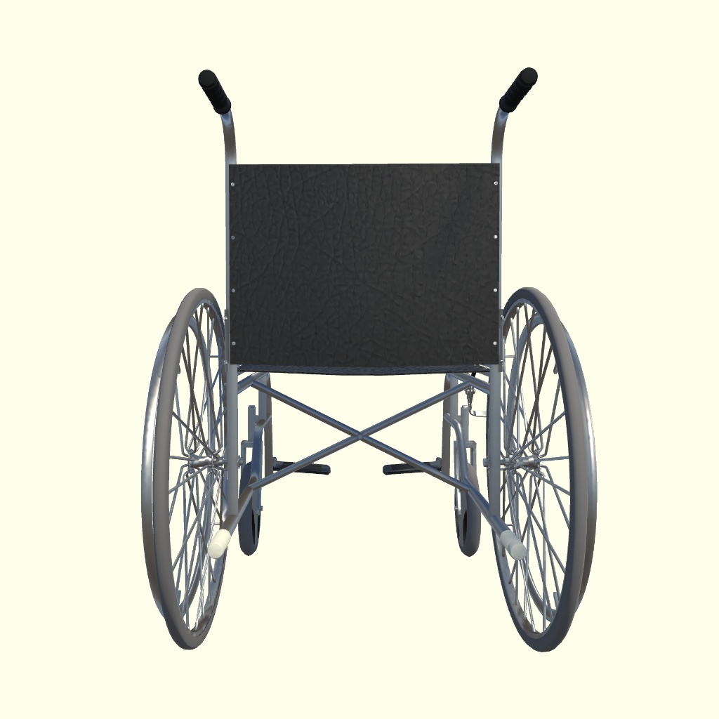 車椅子 3Dモデル
