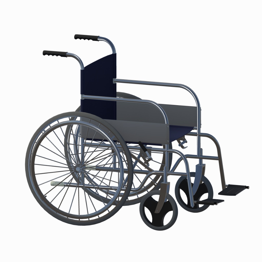 車椅子 3Dモデル
