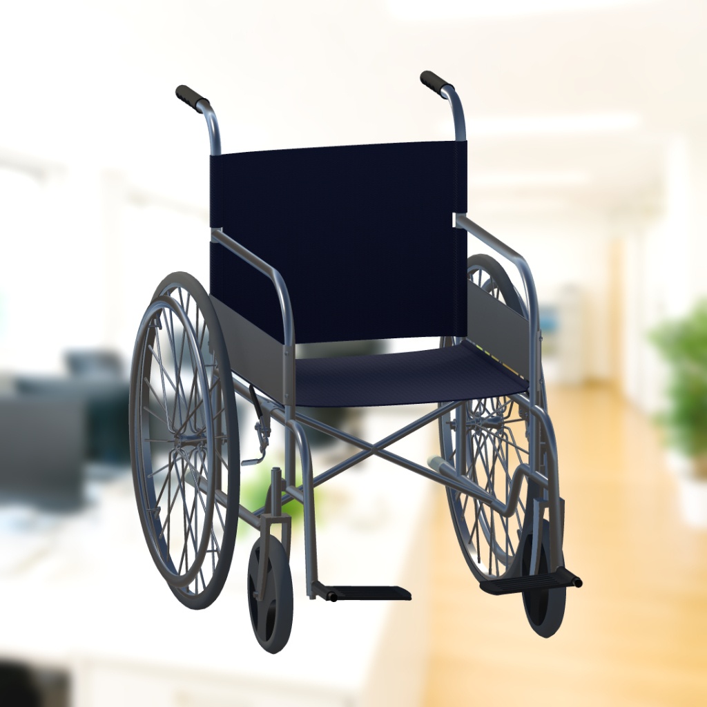 車椅子 3Dモデル