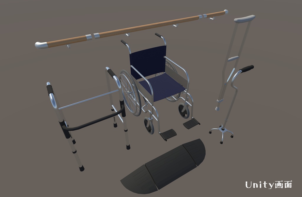 【半額セール】介護・福祉用具6点セット/ 6-Piece Assistive Care Equipment Set