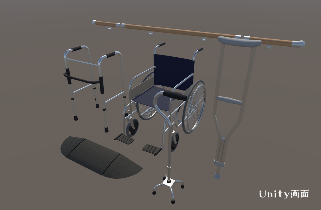 【半額セール】介護・福祉用具6点セット/ 6-Piece Assistive Care Equipment Set