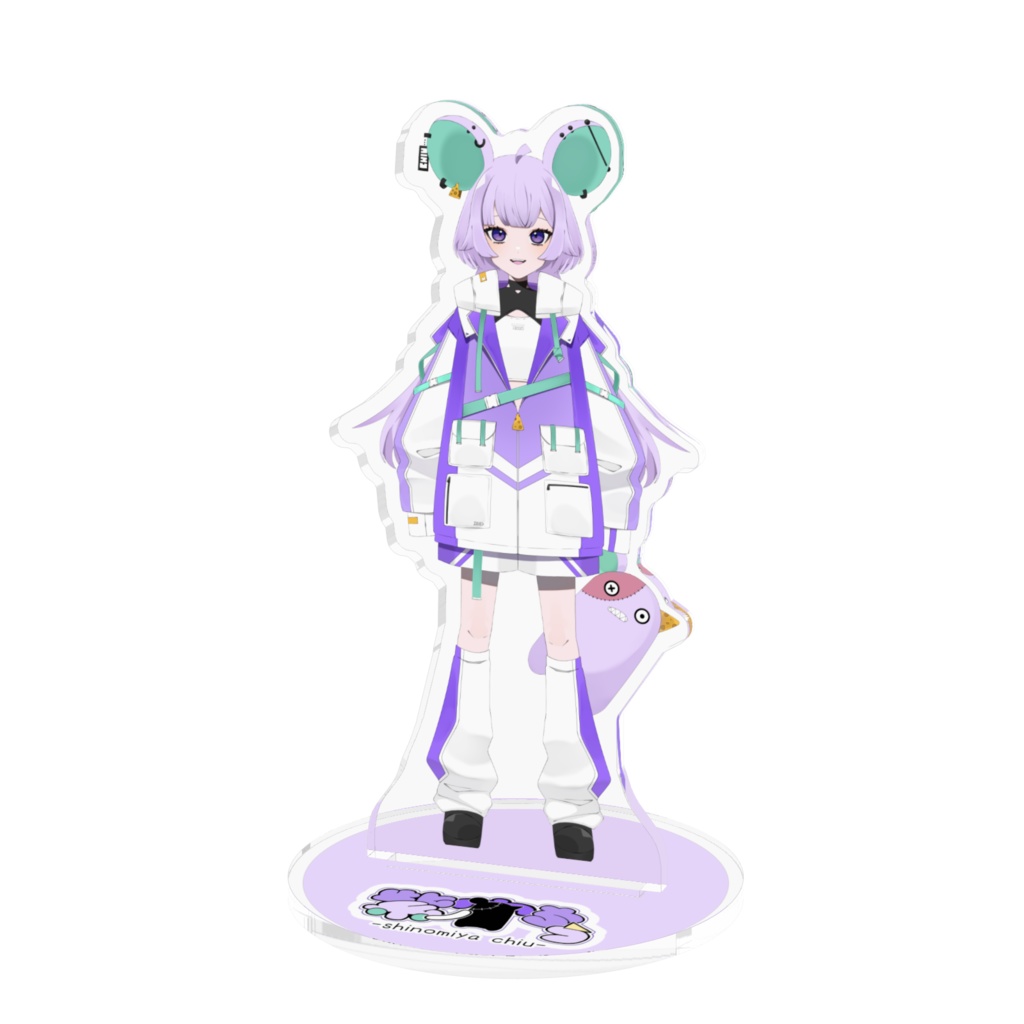 紫ノ宮ちうアクリルスタンドver.A