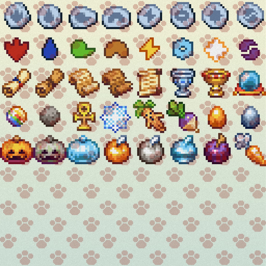 ドット絵アイコン 雑貨いっぱいパック