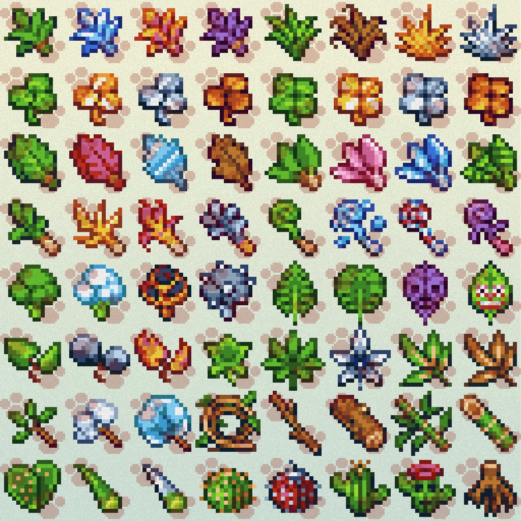 ドット絵アイコン 雑貨いっぱいパック