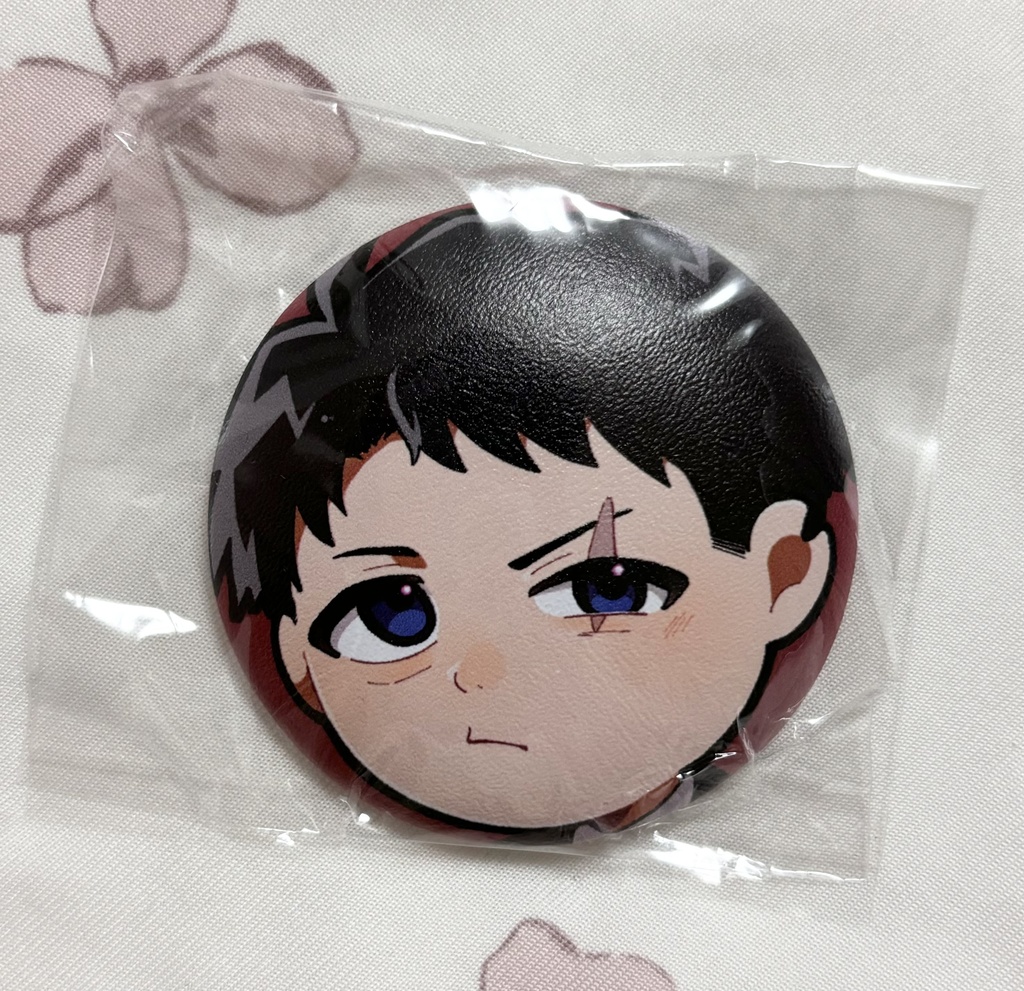 水木のぷにぷに缶バッジ