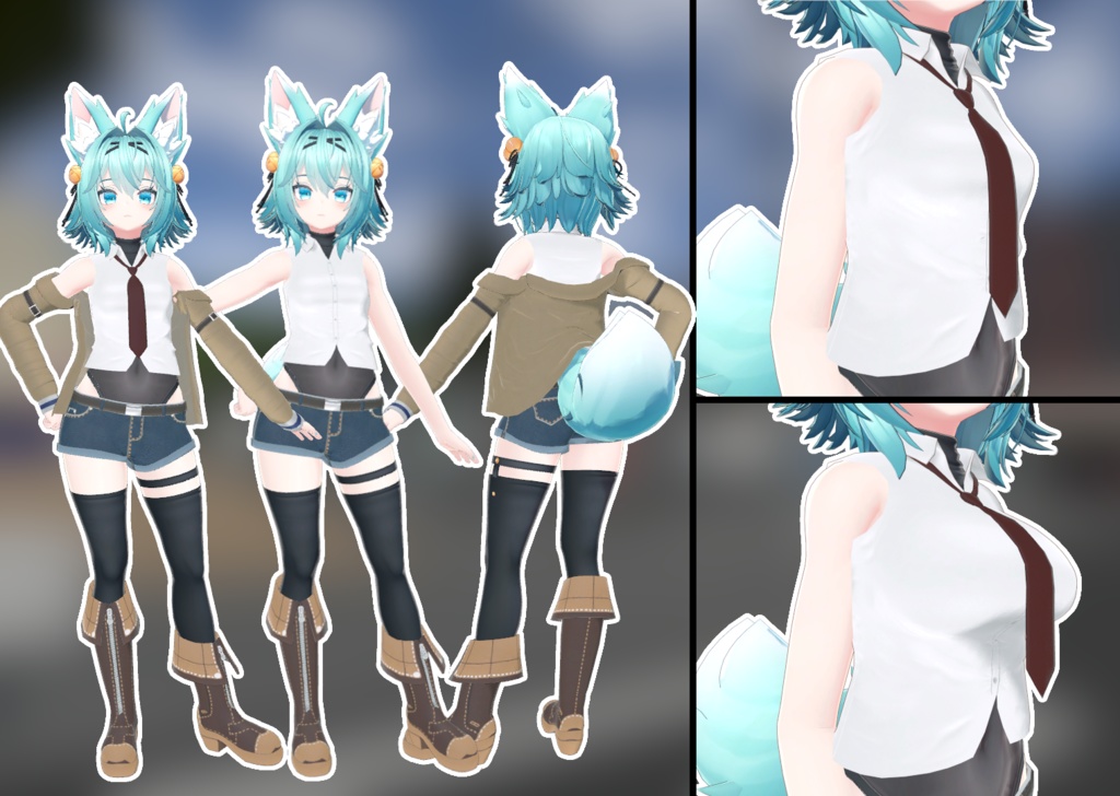 【竜胆用】カジュアル服【RINDO用】