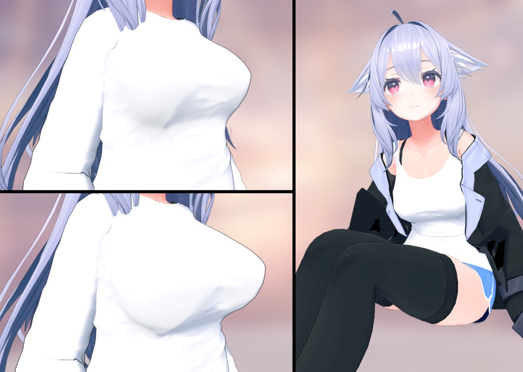 【桔梗用】シャツ&ドルフィンパンツ【kikyo用】