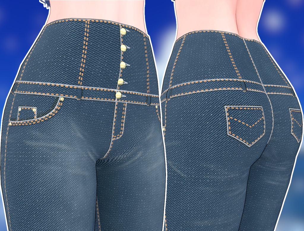 【桔梗用】スリムフィットデニムパンツ【kikyo用】