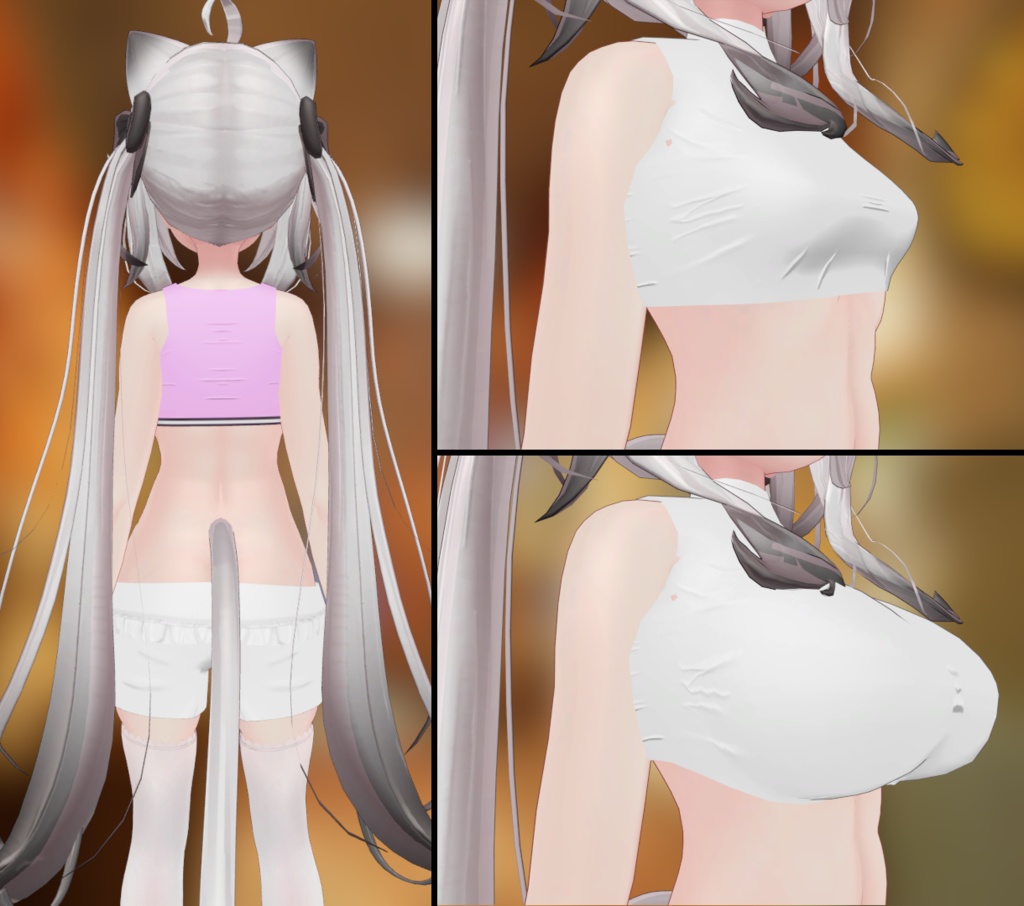 【舞夜用】カーゴパンツ&スポーツウェア【MAYA用】