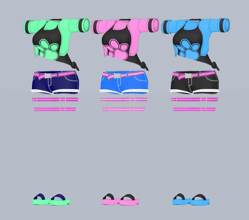 【セレスティア用】サマーカジュアル【SELESTIA用】