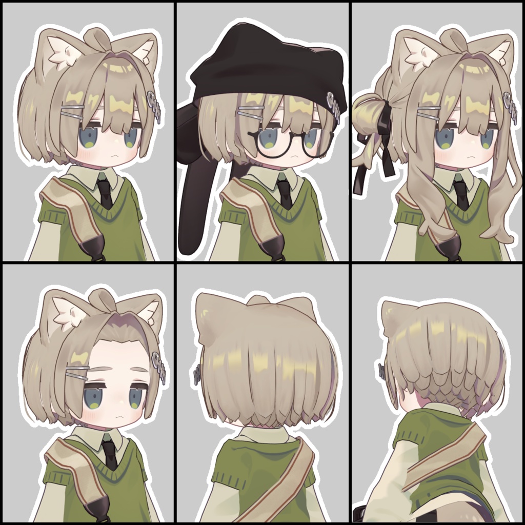 【キプフェル用】ショートヘア【Kipfel用】