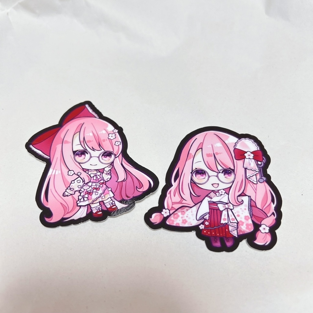 【Live2Dデビュー/卒業記念】ステッカー